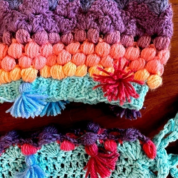 CROCHETED BIKINI WITH TASSELS - Picture 6 of 13